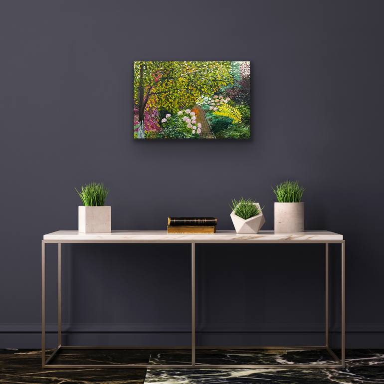 Original Impressionism Botanic Painting by Anna Pavlovich-Naneva