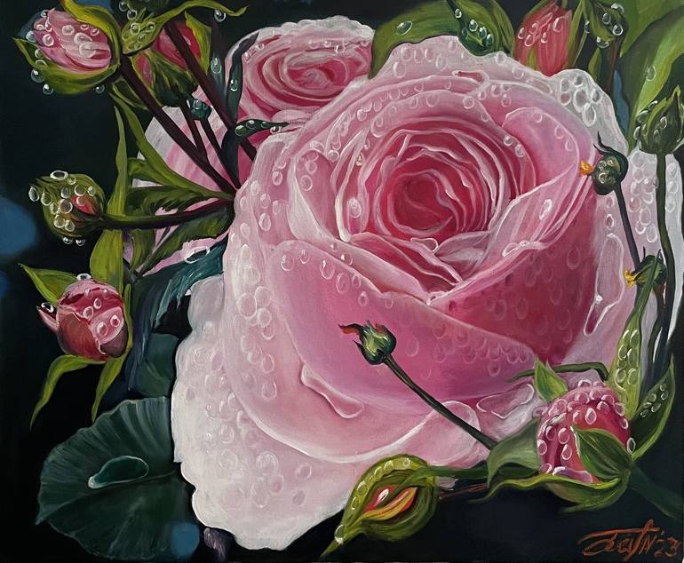 Original Contemporary Botanic Paintings by Anna Pavlovich-Naneva