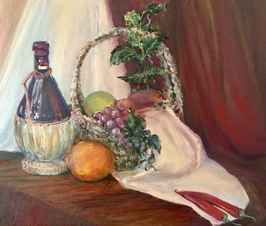 Print of Modern Still Life Paintings by Anna Pavlovich-Naneva