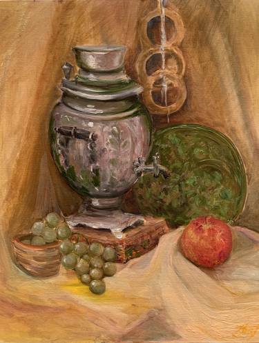 Print of Fine Art Still Life Paintings by Anna Pavlovich-Naneva