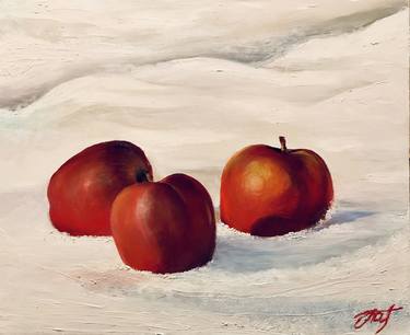 APPLES ON THE SNOW -avant-garde newdecorideas wallfineart snowathome thumb