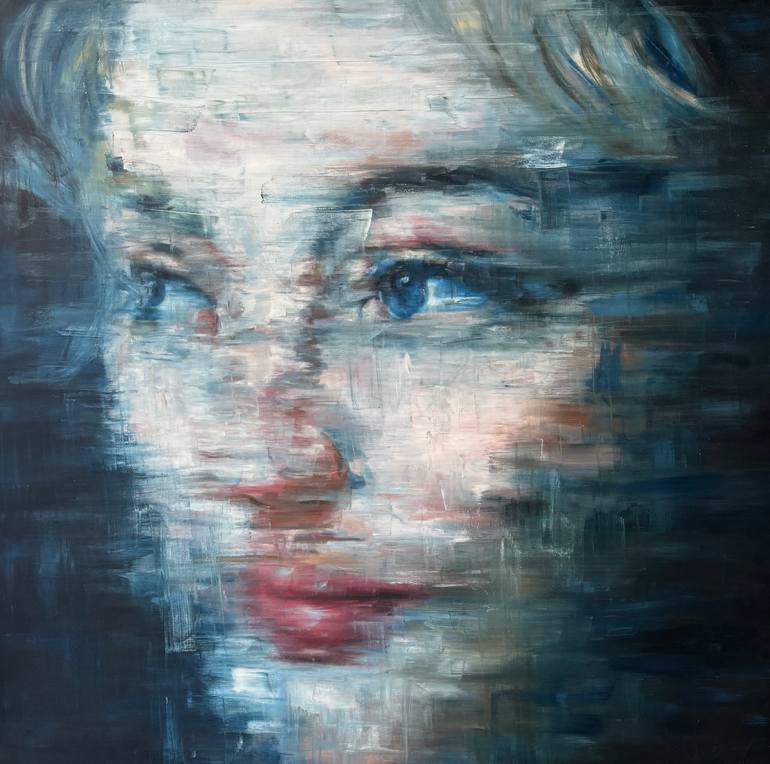 Portrait-abstract 24 Painting by Vans Lam | Saatchi Art