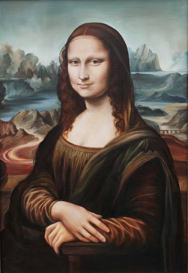 A copy of Leonardo da Vinci's Mona Lisa thumb