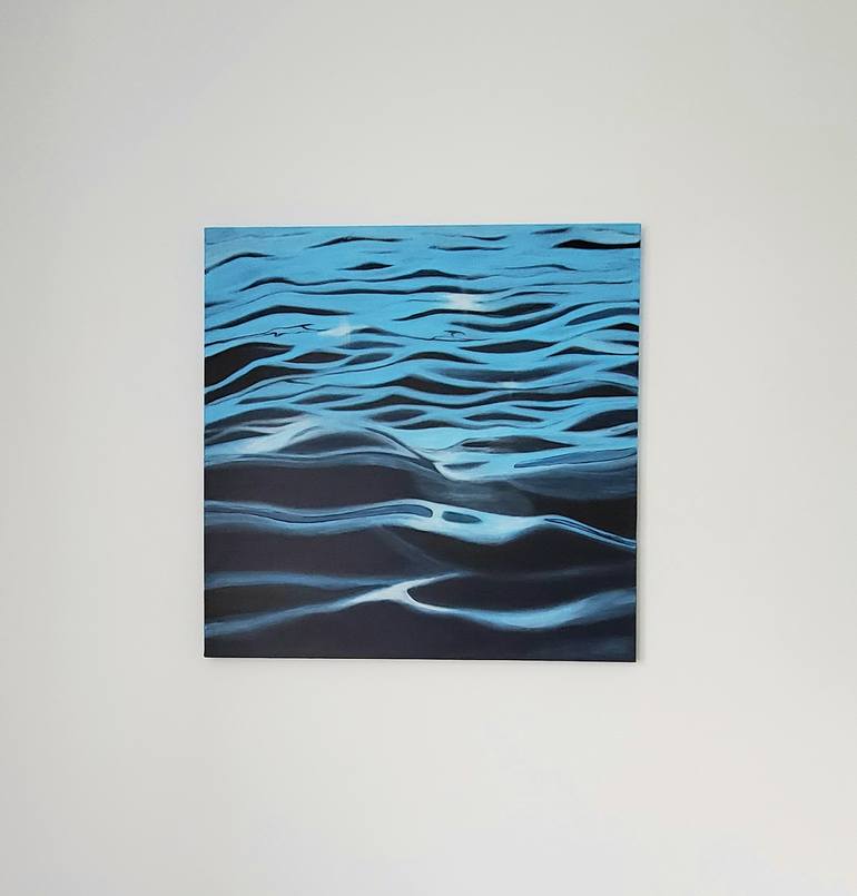 Original Abstract Expressionism Abstract Painting by Oksana Kostina