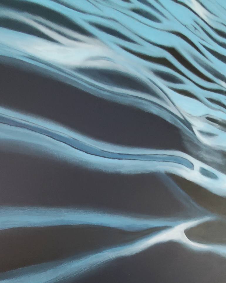 Original Abstract Expressionism Abstract Painting by Oksana Kostina