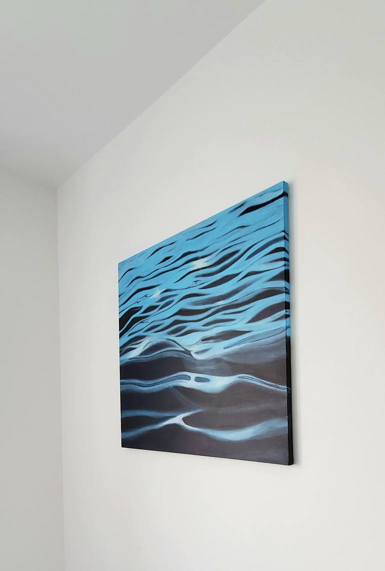 Original Abstract Expressionism Abstract Painting by Oksana Kostina