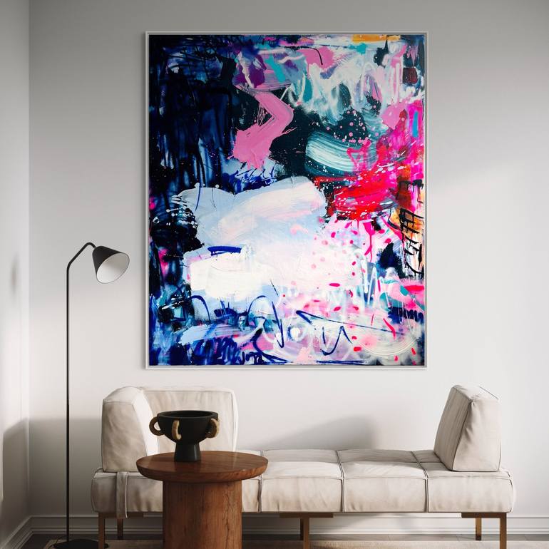 Original Abstract Painting by Sandra Stanionyte