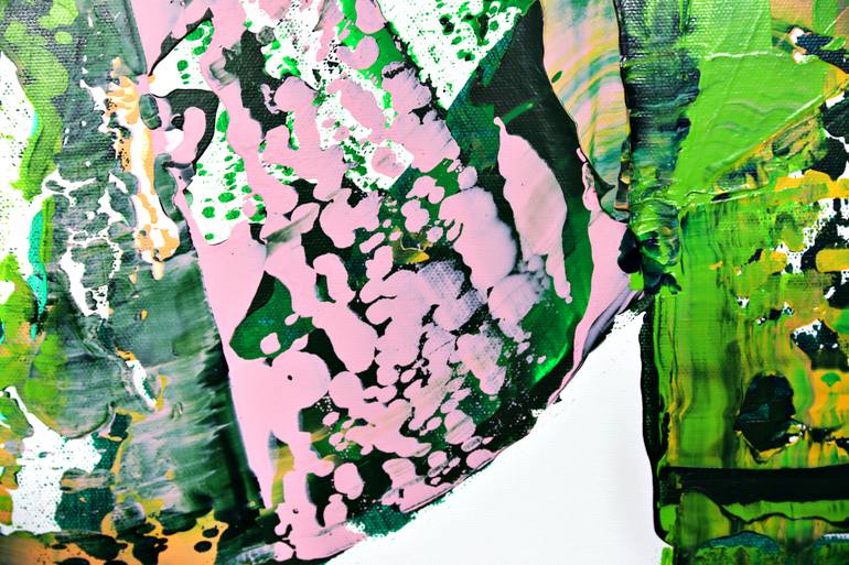 Original Abstract Painting by Jesús Núñez