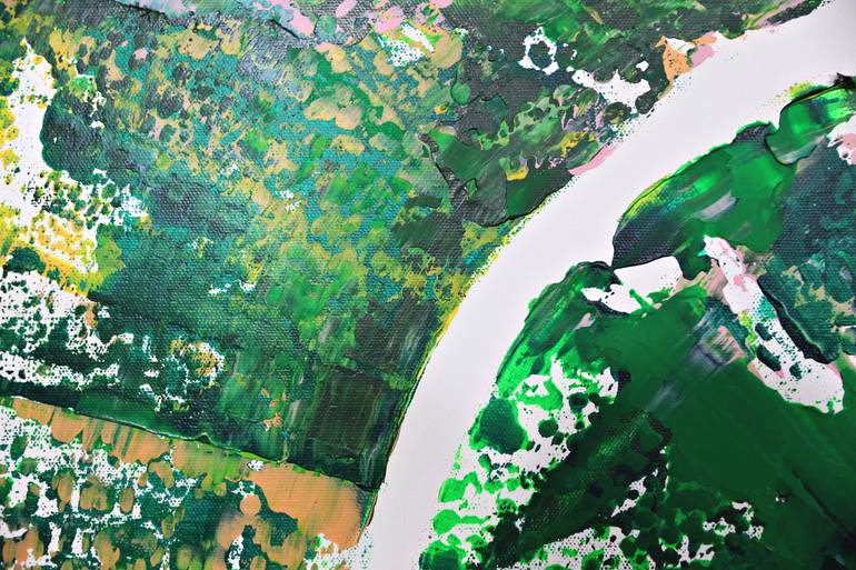 Original Abstract Painting by Jesús Núñez