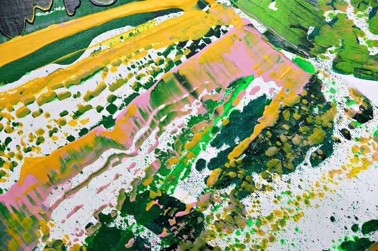 Original Abstract Painting by Jesús Núñez