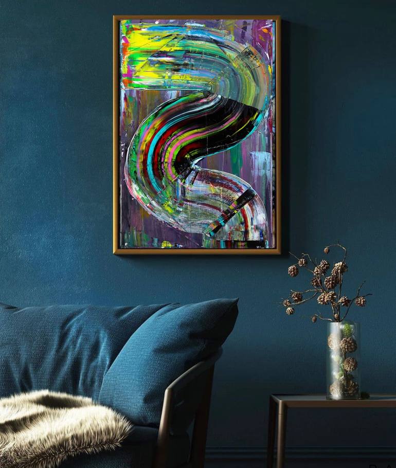 Original Minimalism Abstract Painting by Jesús Núñez