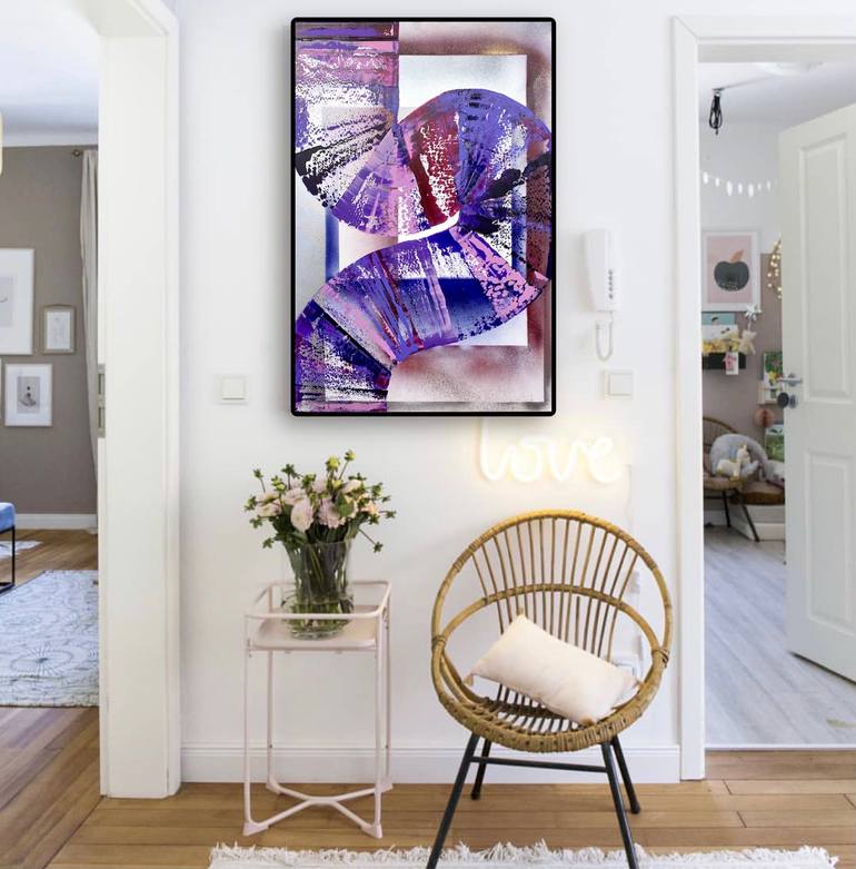 Original Minimalism Abstract Painting by Jesús Núñez