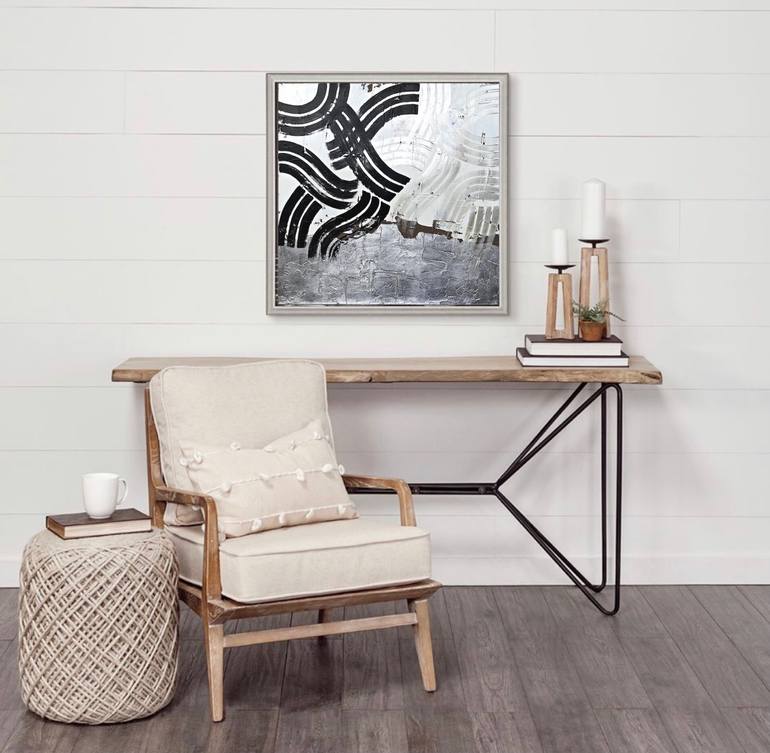 Original Minimalism Abstract Painting by Jesús Núñez