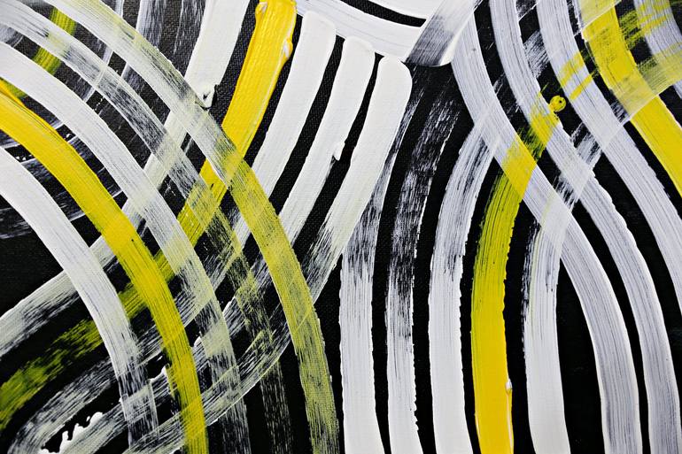 Original Fine Art Abstract Painting by Jesús Núñez