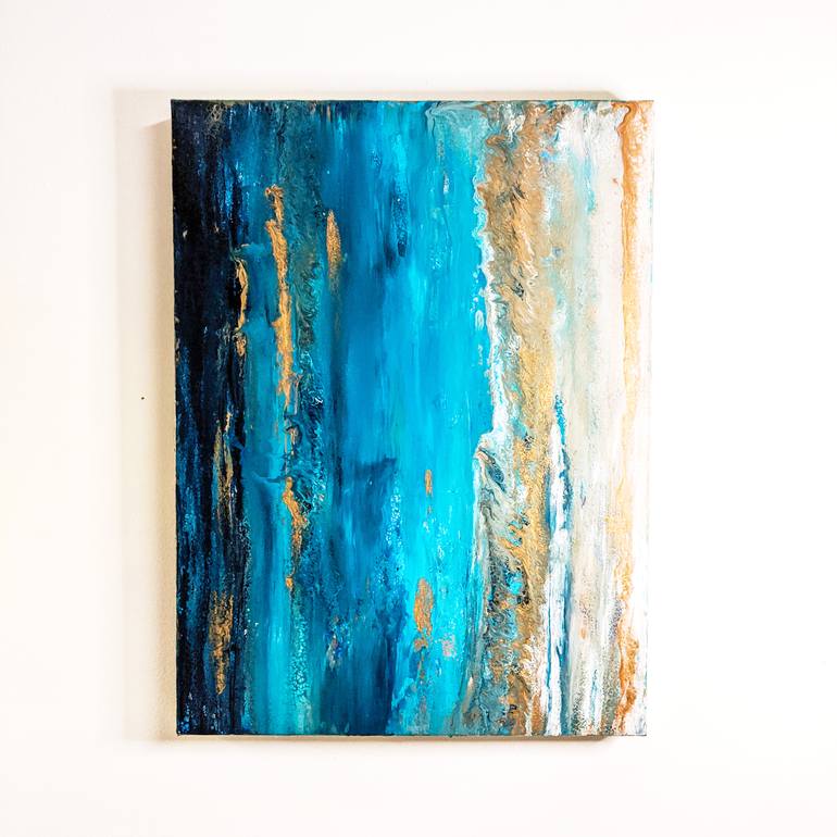 Original Abstract Expressionism Abstract Painting by Sergio Pedrosa
