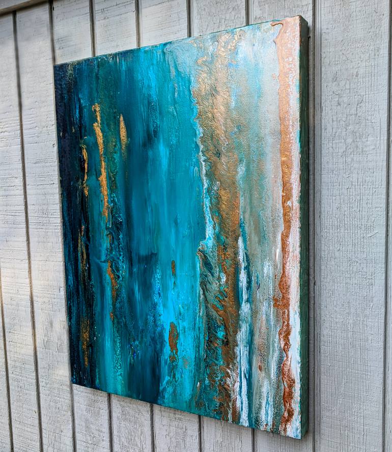 Original Abstract Expressionism Abstract Painting by Sergio Pedrosa