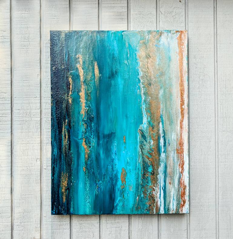 Original Abstract Expressionism Abstract Painting by Sergio Pedrosa