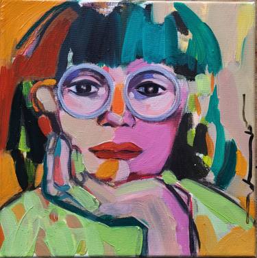 Original Expressionism Body Paintings by Golnaz Afraz