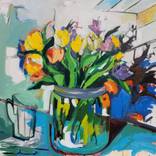 Flower pot by Golnaz AFRAZ