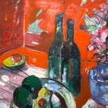 Green bottles by Golnaz AFRAZ
