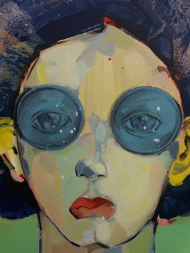 Original Figurative People Painting by Golnaz Afraz