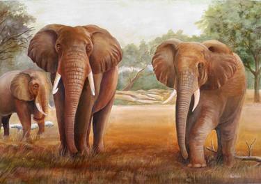 Print of Animal Paintings by SUTAPA PAUL