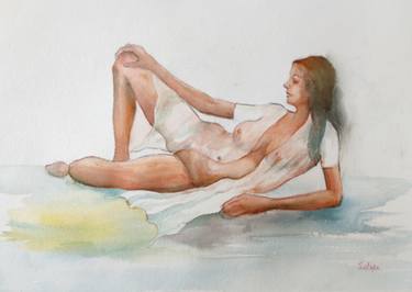 Print of Dada Nude Drawings by SUTAPA PAUL