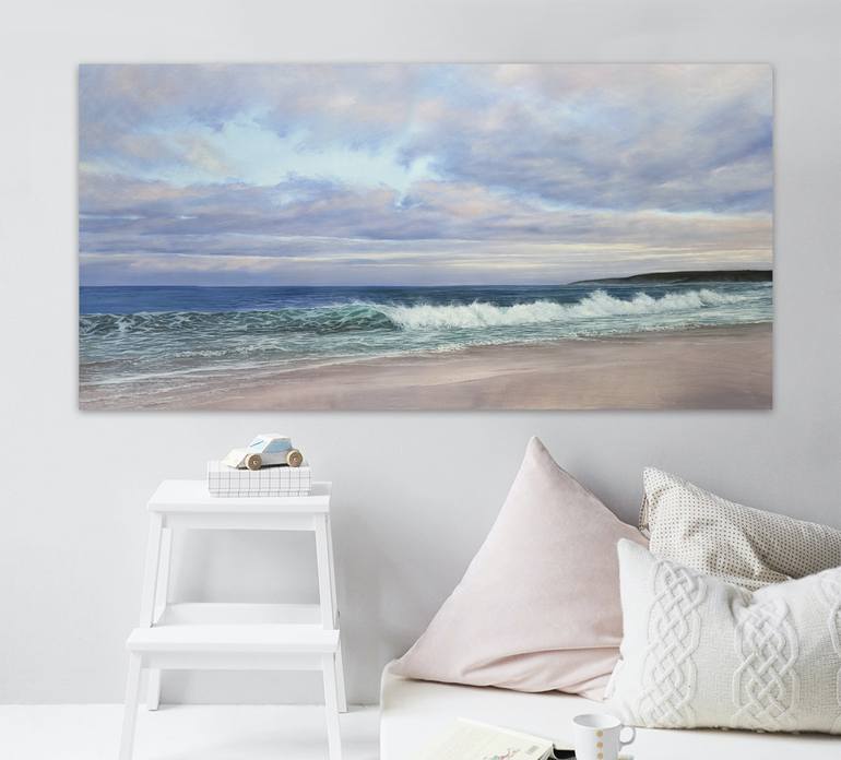 Original Fine Art Seascape Painting by Emma Thomson