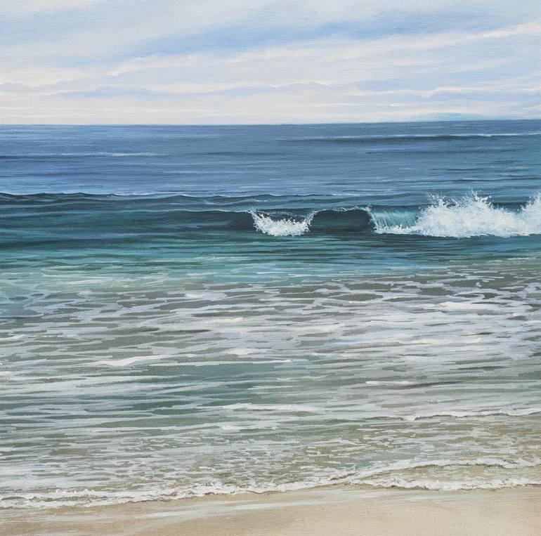 Original Fine Art Seascape Painting by Emma Thomson