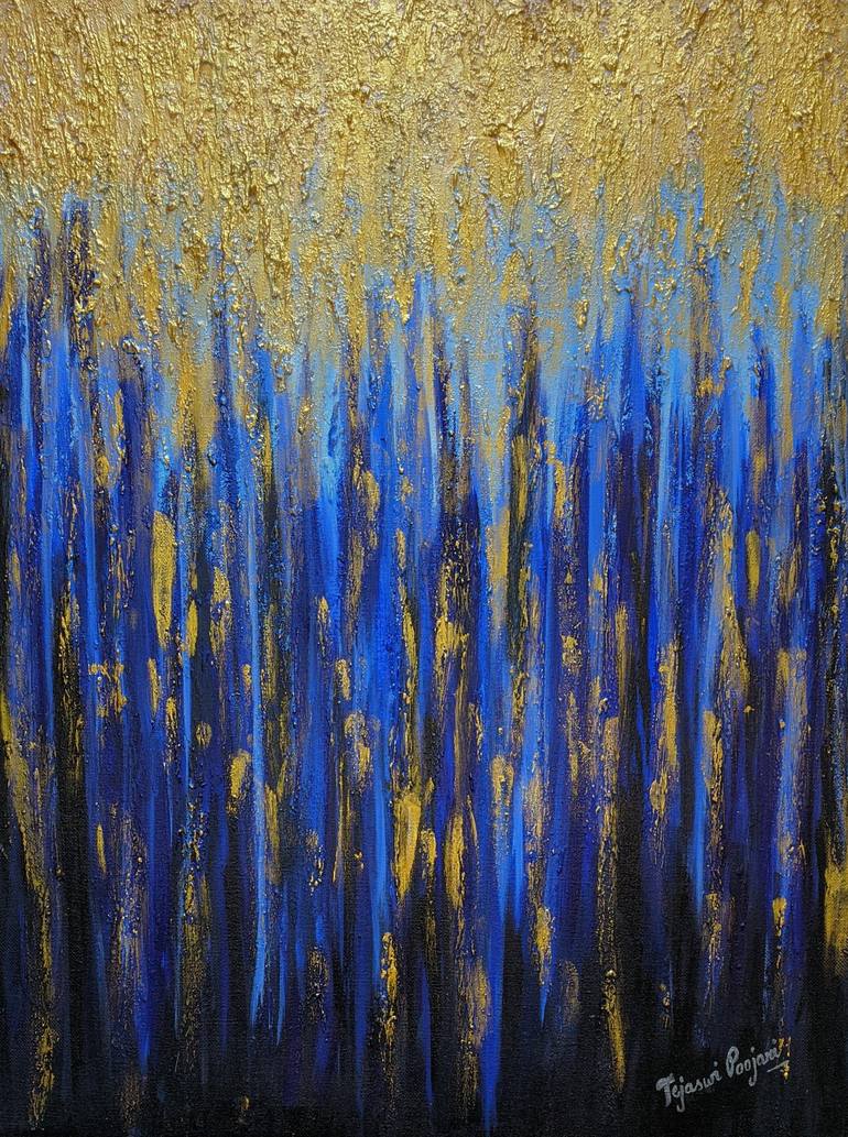 Abstract Textured Art Painting By Tejaswi Poojari Saatchi Art