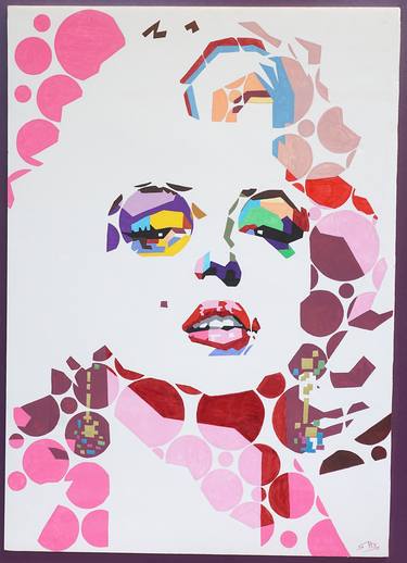 Print of Pop Art Celebrity Paintings by Saty Navalkar