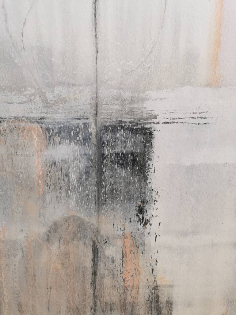 Original Abstract Expressionism Abstract Painting by Evelyn La Starza