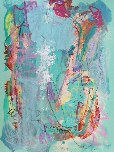 Print of Abstract Graffiti Paintings by Evelyn La Starza