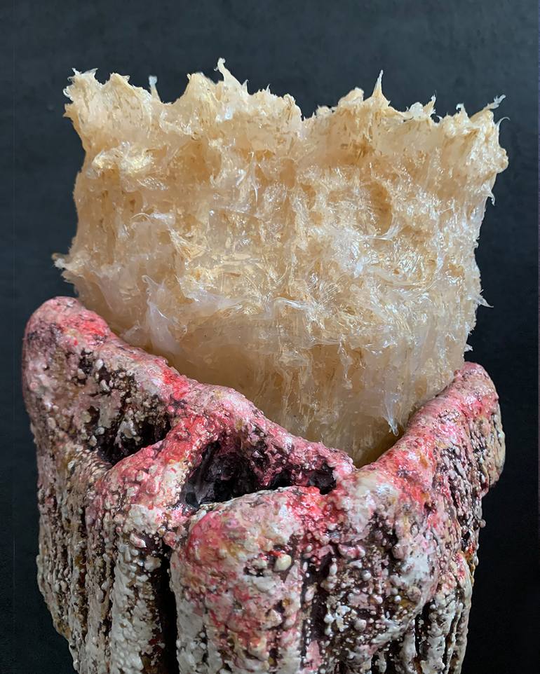 Original Conceptual Abstract Sculpture by Kerstin Amend-Pohlig