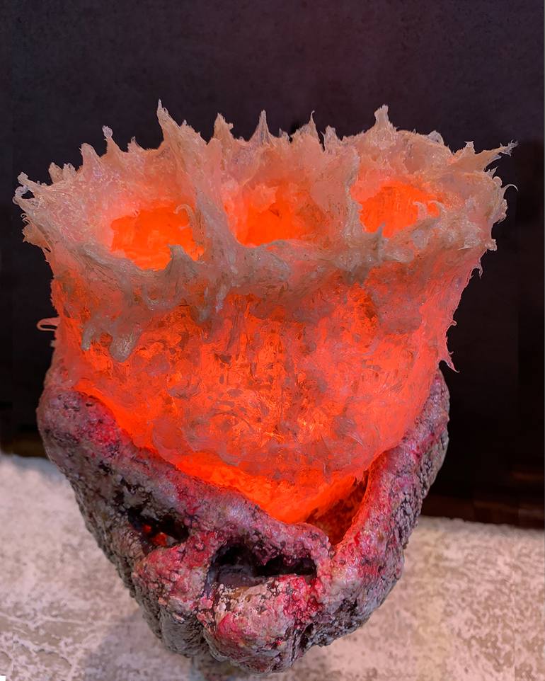 Original Conceptual Abstract Sculpture by Kerstin Amend-Pohlig