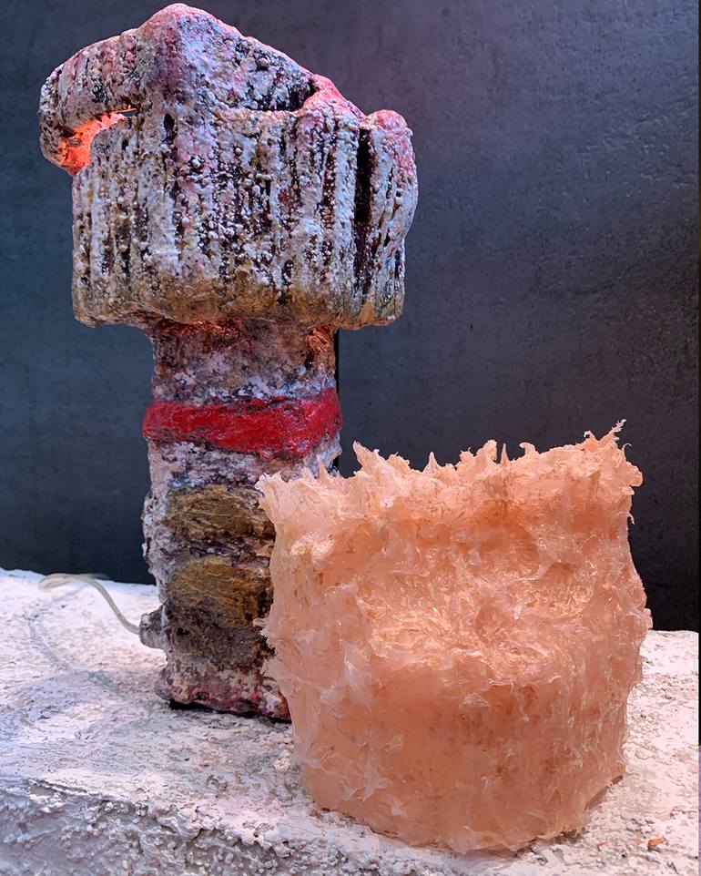 Original Conceptual Abstract Sculpture by Kerstin Amend-Pohlig