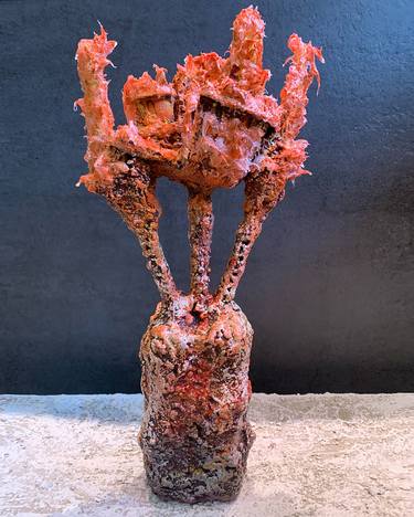 Original Conceptual Abstract Sculpture by Kerstin Amend-Pohlig