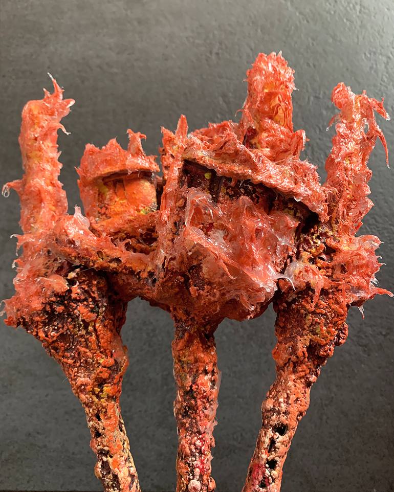 Original Conceptual Abstract Sculpture by Kerstin Amend-Pohlig