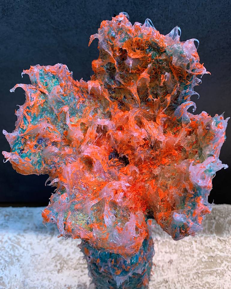 Original Conceptual Abstract Sculpture by Kerstin Amend-Pohlig