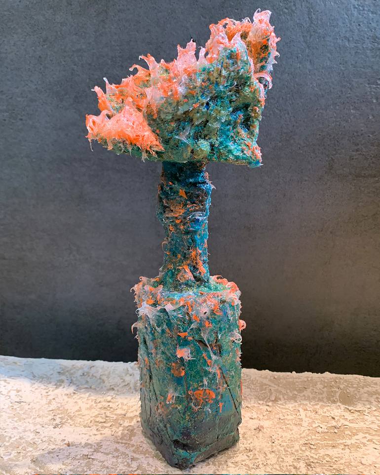 Original Conceptual Abstract Sculpture by Kerstin Amend-Pohlig