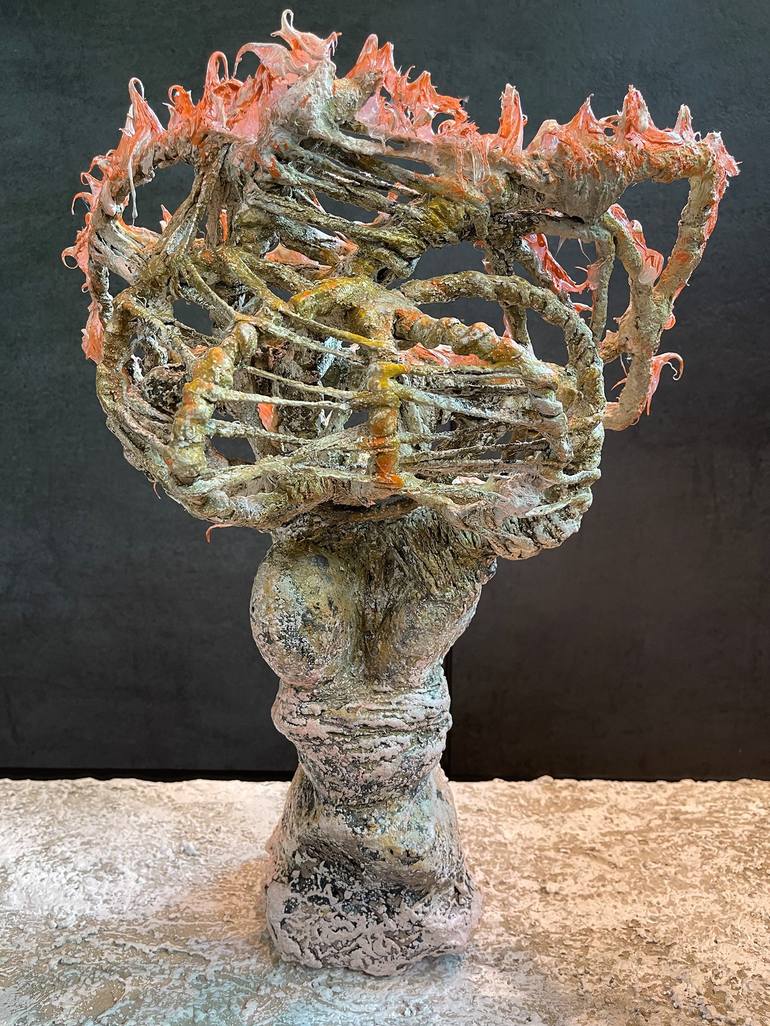 Original Abstract Sculpture by Kerstin Amend-Pohlig