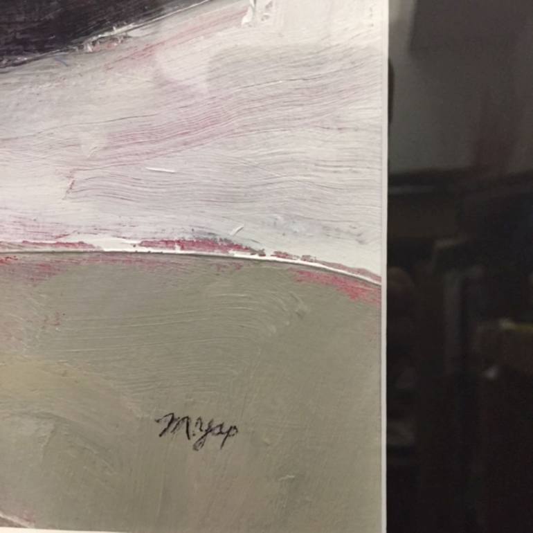 Original Abstract Expressionism Abstract Painting by Marian Yap