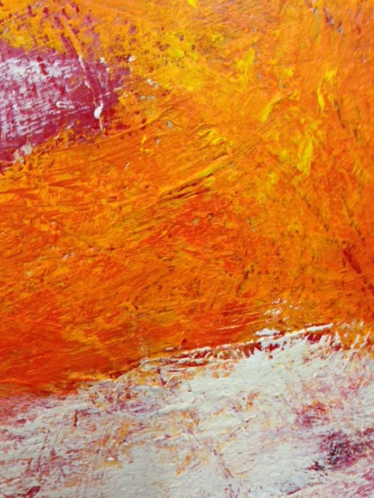 Original Abstract Expressionism Abstract Painting by Marian Yap