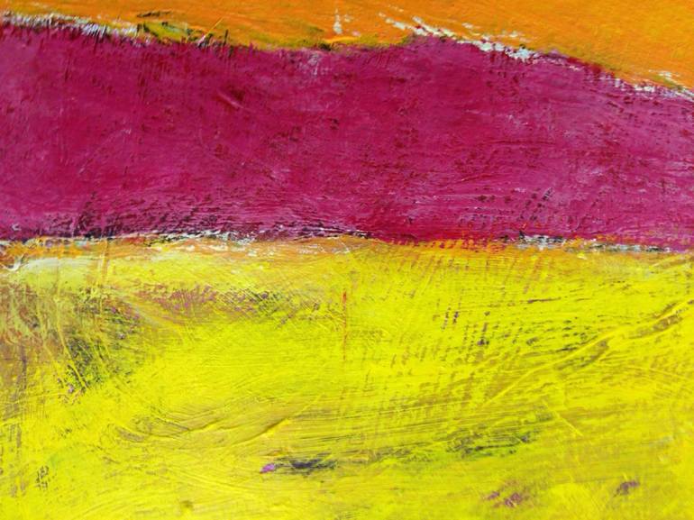 Original Abstract Expressionism Abstract Painting by Marian Yap