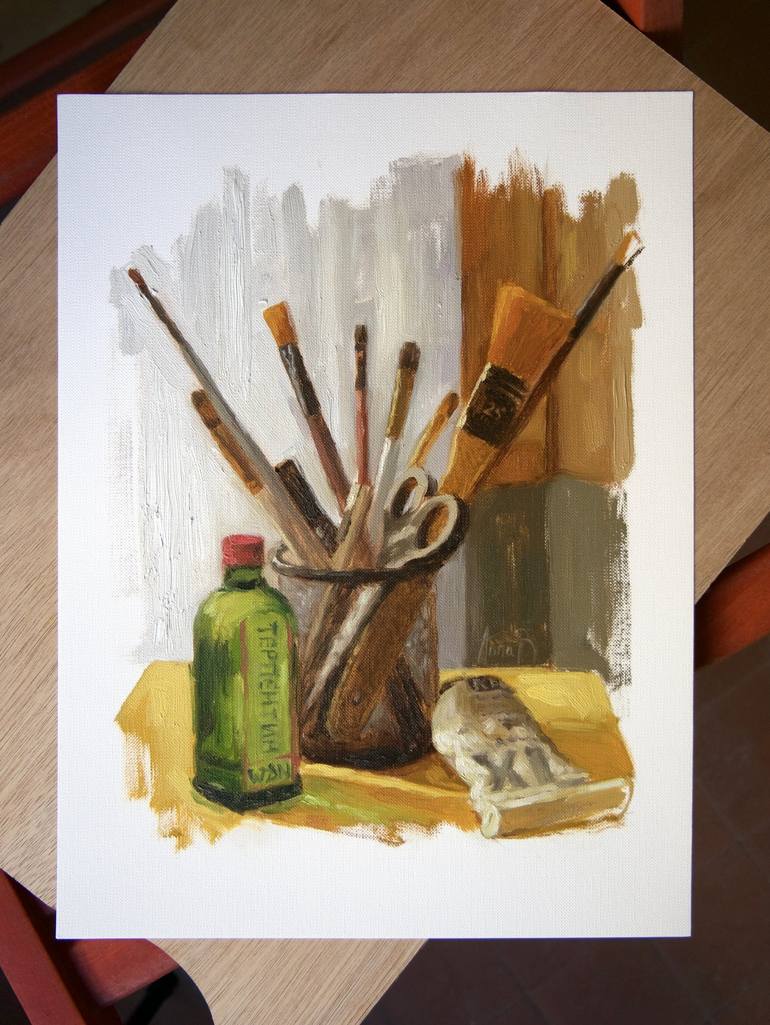 Original Contemporary Still Life Painting by Anna Bernadskaya