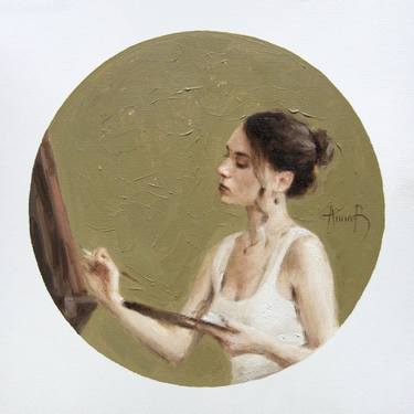 Original Portrait Paintings by Anna Bernadskaya