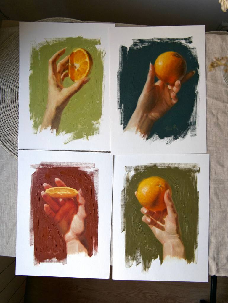 Original Contemporary Still Life Painting by Anna Bernadskaya