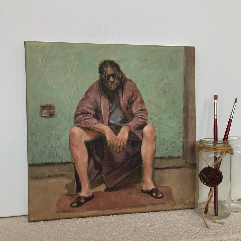 Original Conceptual Cinema Painting by Anna Bernadskaya