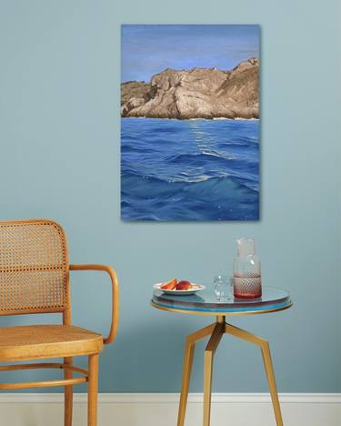 Print of Fine Art Seascape Paintings by Anna Bernadskaya