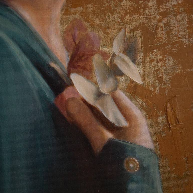 Original Art Deco People Painting by Anna Bernadskaya